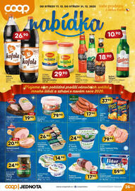 Coop leták | Jednota Strana 1