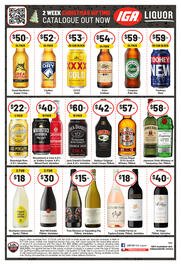 IGA Liquor catalogue Page 1