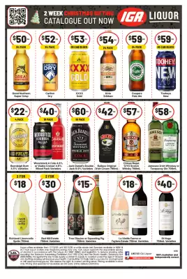 IGA Liquor catalogue (valid until 30-12)