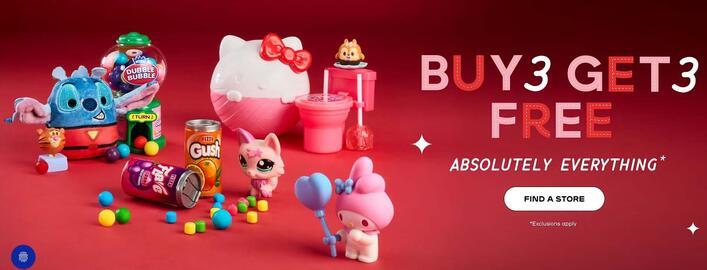 Folheto Claire's Página 1