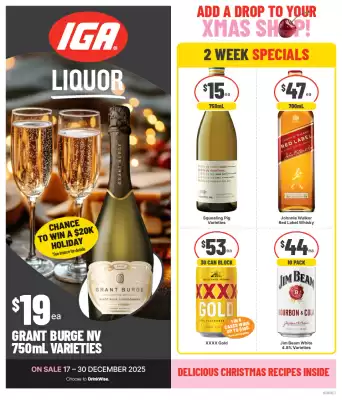 IGA Liquor catalogue (valid until 30-12)