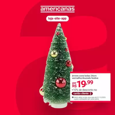 Encarte Lojas Americanas (válido até 31-12)