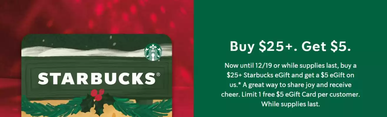 Starbuck's catalogue (valid until 19-12)