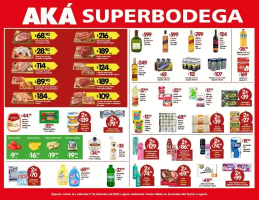Catálogo AKÁ Superbodega (válido hasta 17-12)