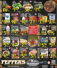 Pepper's Foods flyer Page 1