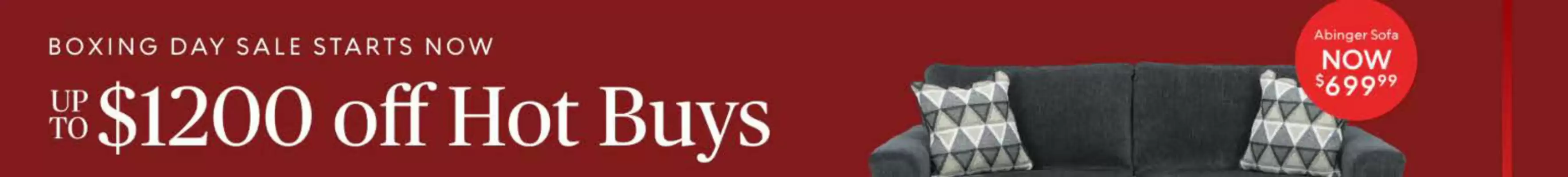 Ashley Furniture flyer (valid until 22-12)