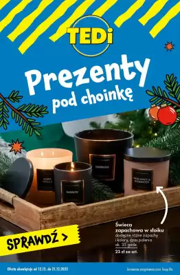Tedi gazetka (wa偶no艣膰 do 21-12)