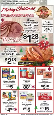 Hays Supermarket weekly ad (valid until 24-12)