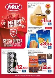 Volantino MAX Supermercati Pagina 1