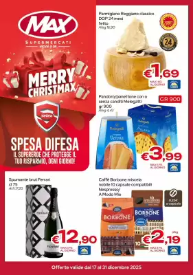 Volantino MAX Supermercati (valido fino al 31-12)