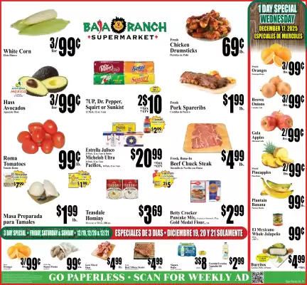 Baja Ranch weekly ad (valid until 17-12)