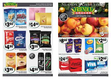 Friendly Grocer catalogue week 51 Page 1