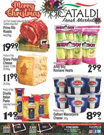 Cataldi Fresh Market flyer week 51 Page 1