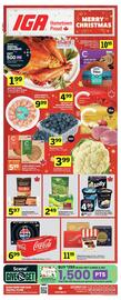 IGA flyer week 51 Page 1