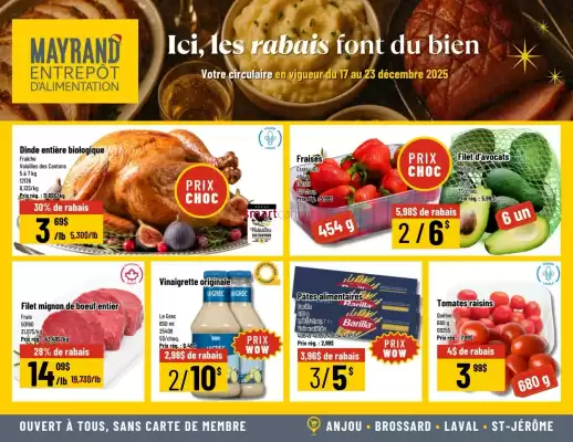 Mayrand flyer (valid until 23-12)