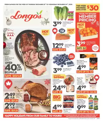 Longo's flyer (valid until 24-12)