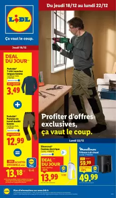 Catalogue Lidl (valable jusqu'au 22-12)