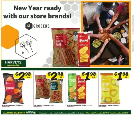 Harveys Supermarkets weekly ad (valid until 31-12)