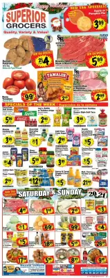 Superior Grocers weekly ad (valid until 23-12)