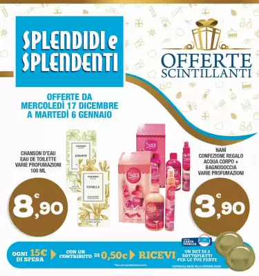 Volantino Splendidi e Splendenti (valido fino al 6-01)