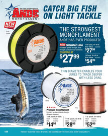 Cabela's weekly ad Page 184