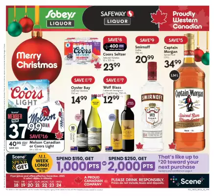 Sobeys Liquor flyer (valid until 24-12)