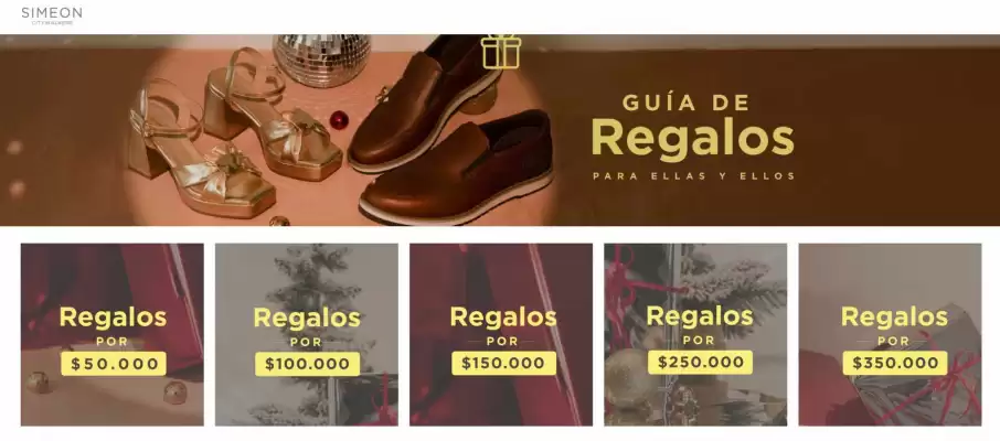 Catálogo Simeón (válido hasta 31-12)