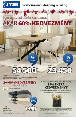 JYSK akciós újság (érvényes eddig: 30-12)