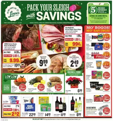 Lowes Foods weekly ad (valid until 25-12)