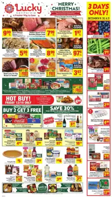 Lucky Supermarkets weekly ad (valid until 26-12)