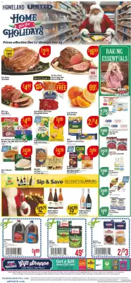 Homeland Market weekly ad (valid until 25-12)