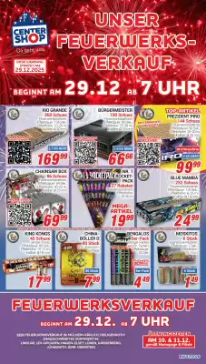 CENTERSHOP Prospekt (gültig bis 1-01)