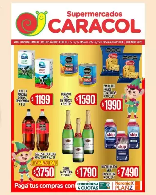 Catálogo Supermercados Caracol (válido hasta 29-12)