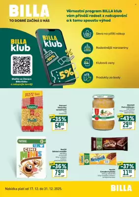 Billa leták (platné do 31-12)