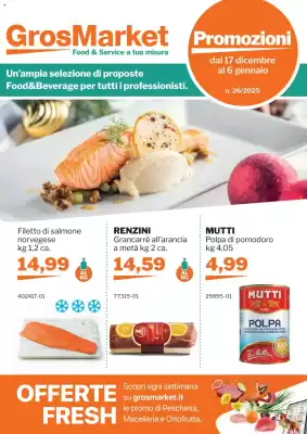 Volantino GrosMarket (valido fino al 6-01)