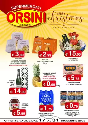 Volantino Orsini Market (valido fino al 31-12)