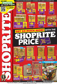 Shoprite catalogue Page 1