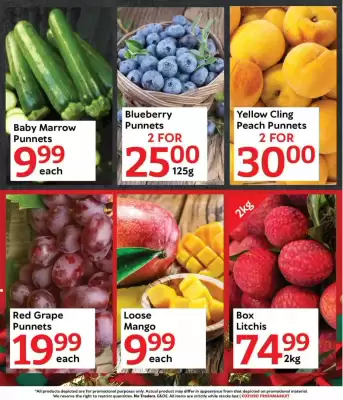Oxford Freshmarket catalogue