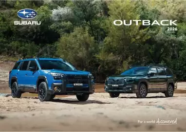 Subaru catalogue Page 1
