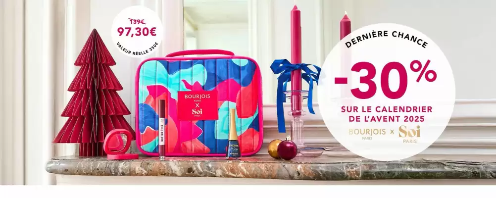 Catalogue Bourjois (valable jusqu'au 31-12)