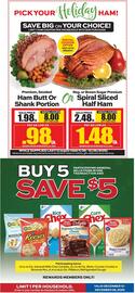 Food King weekly ad week 51 Page 1