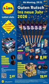 Lidl DE folder | Vuurwerk 2025 Pagina 1