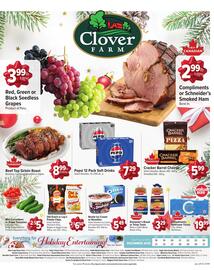 Clover Farm flyer Page 1