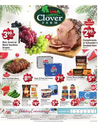 Clover Farm flyer (valid until 31-12)