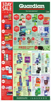 Guardian Pharmacy flyer (valid until 25-12)