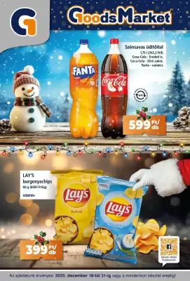 Goods Market akciós újság (érvényes eddig: 31-12)