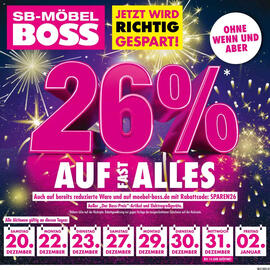 Möbel Boss Prospekt Seite 1