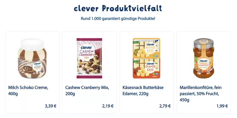 Clever Flugblatt (gültig bis 29-12)