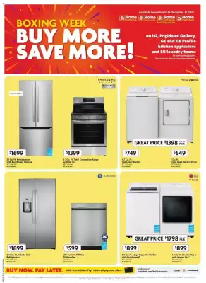Home Hardware flyer (valid until 1-01)