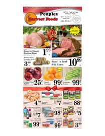 Harvest Foods weekly ad week 51 Page 1